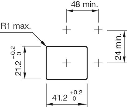 Indicator, Series 03, flush, IP40, Screw terminal | 03-965.0~03-021.001 ...