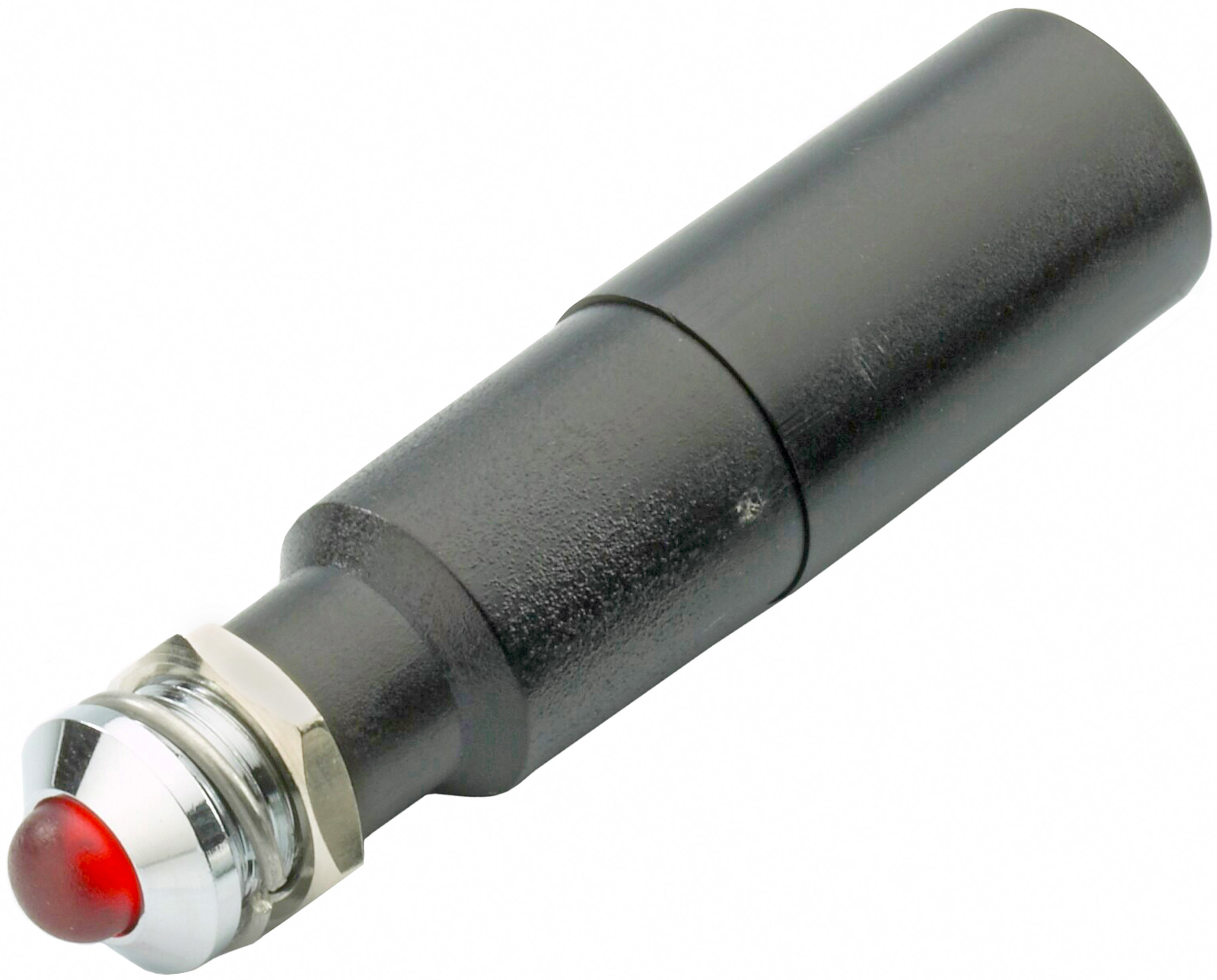 17-510430 Indicator, Ø 8 mm, Ø 9,5 mm, Round, Plug-in terminal, 2.8 x 0.8 mm, Red