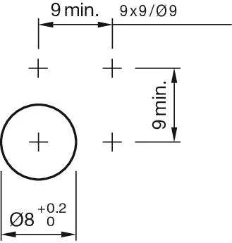Mounting cut-outs