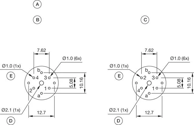 Component layouts
