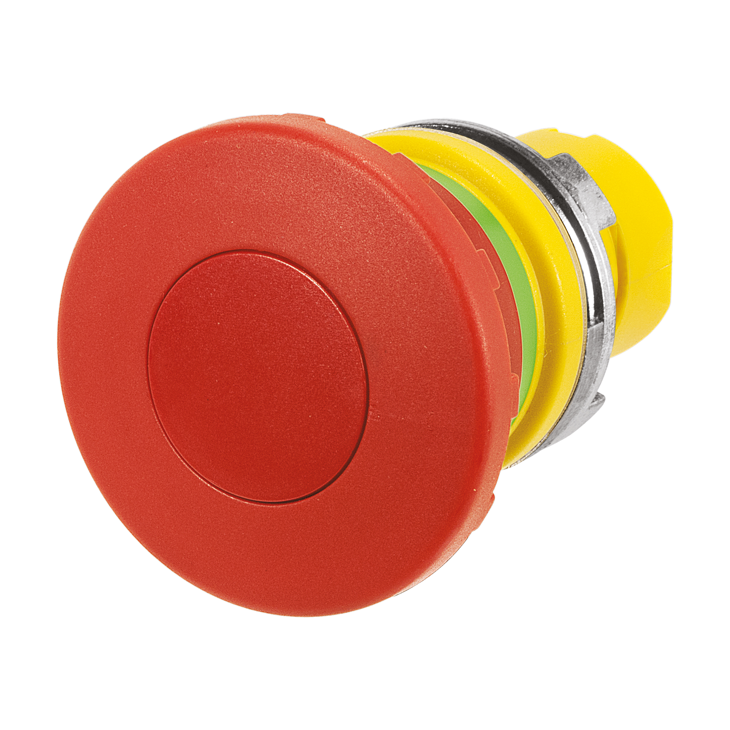 46-2531.1920.000 アクチュエーター, Ø 22.3 mm, Ø 40 mm, マッシュルームヘッド, 非照光, 赤, プラスチック, 不透明, 丸形, 黄, プラスチック, モメンタリ, IP65, IK03