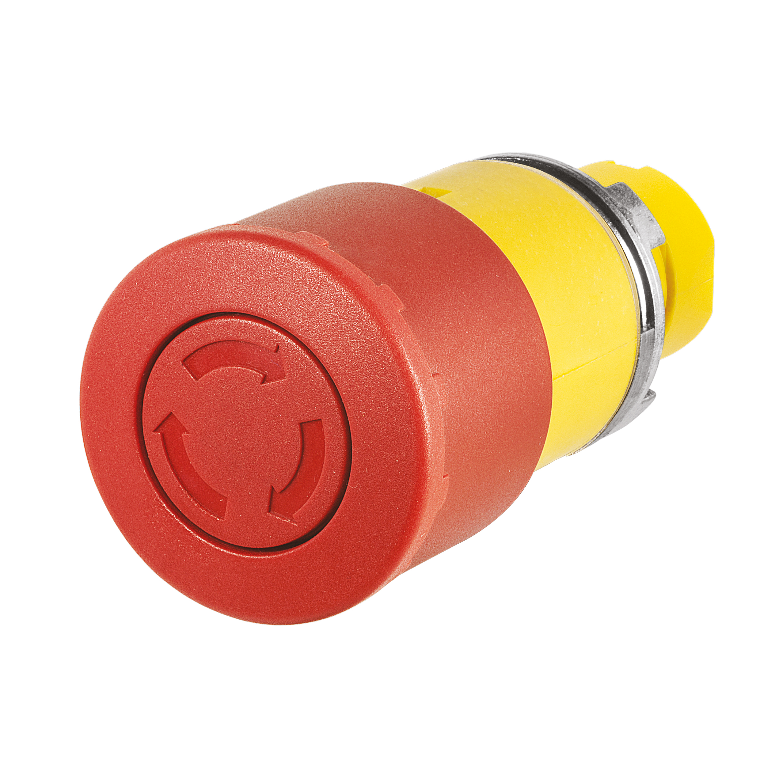 46-2C36.1H20.000 操作器, Ø 22.3 mm, Ø 42 mm, 蘑菇头, 不发光的, 红色, 塑料, 不透明, 圆形, IP65, IK03, 旋转解锁