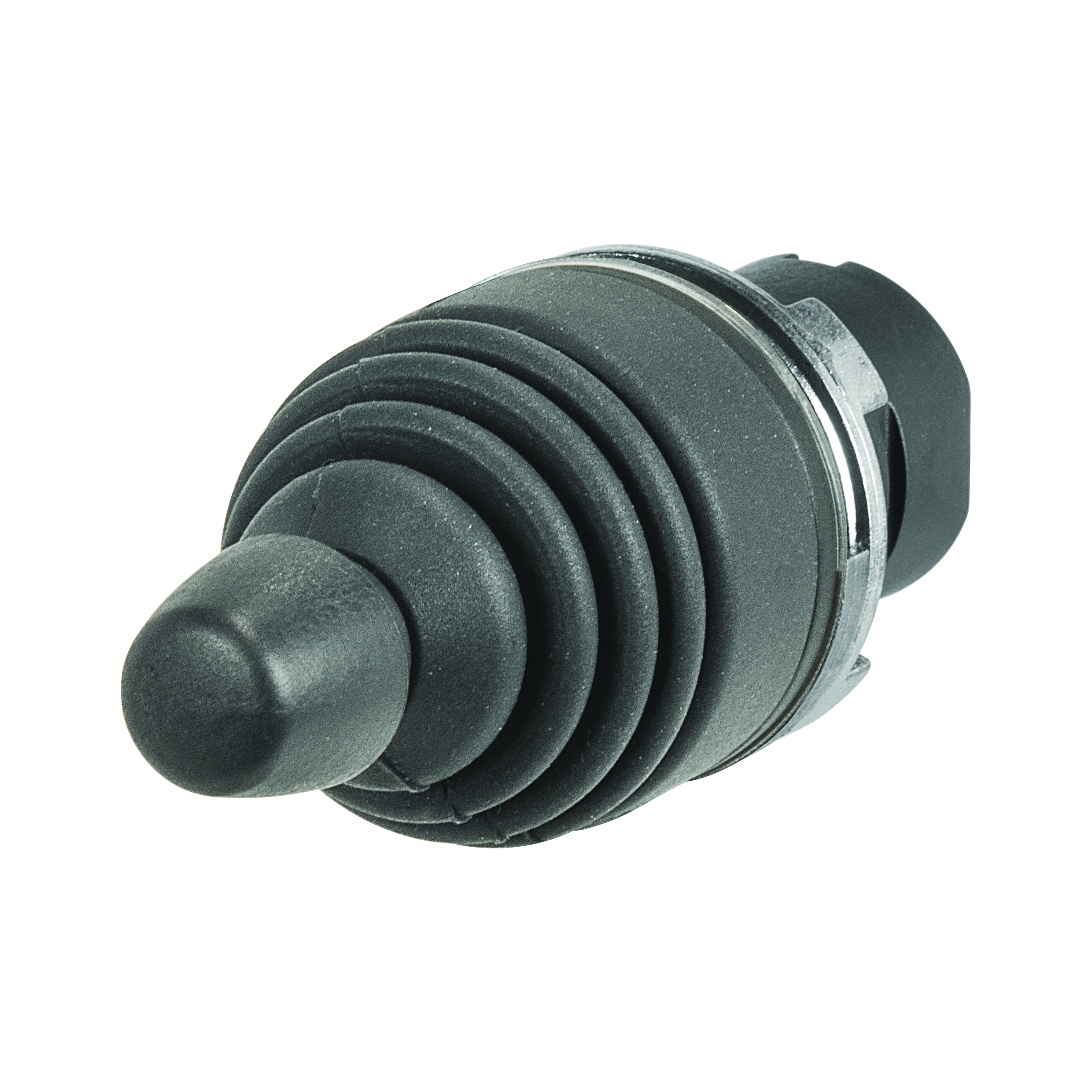 46-2F38.1080.001 Joystick digital, Ø 22.3 mm, Gris, Momentáneo, IP66, IK03