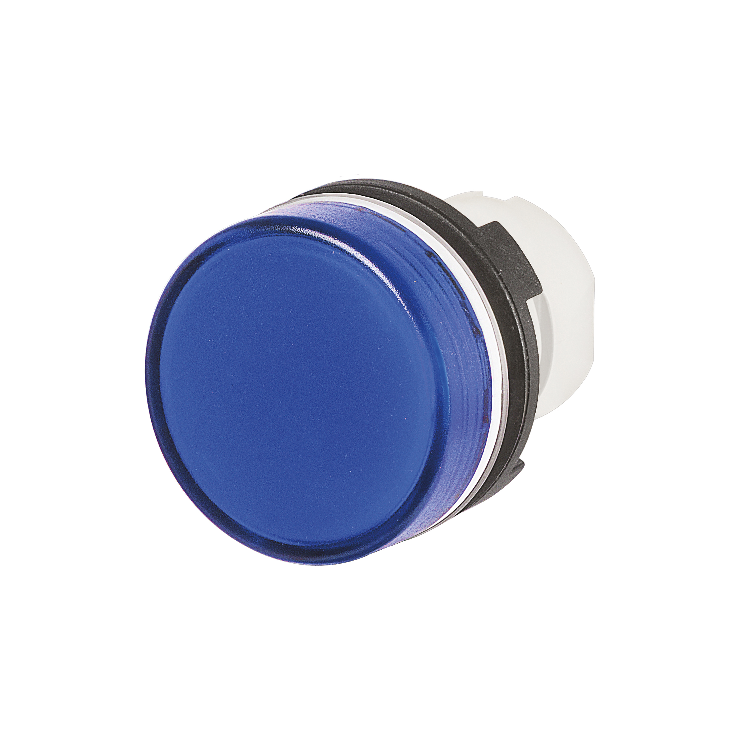 46-2T00.10J0.000 Actuator, Ø 22.3 mm, Ø 29 mm, Round, White, Plastic, IP65, IK03, Blue