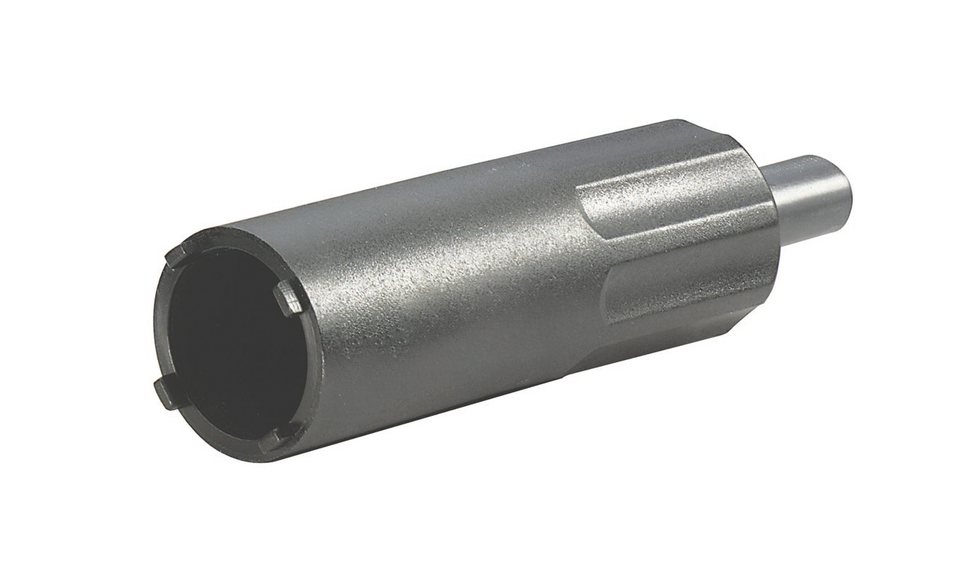 46-576.1111 Manual locking ring wrench, Ø 30 mm x 125 mm, Black