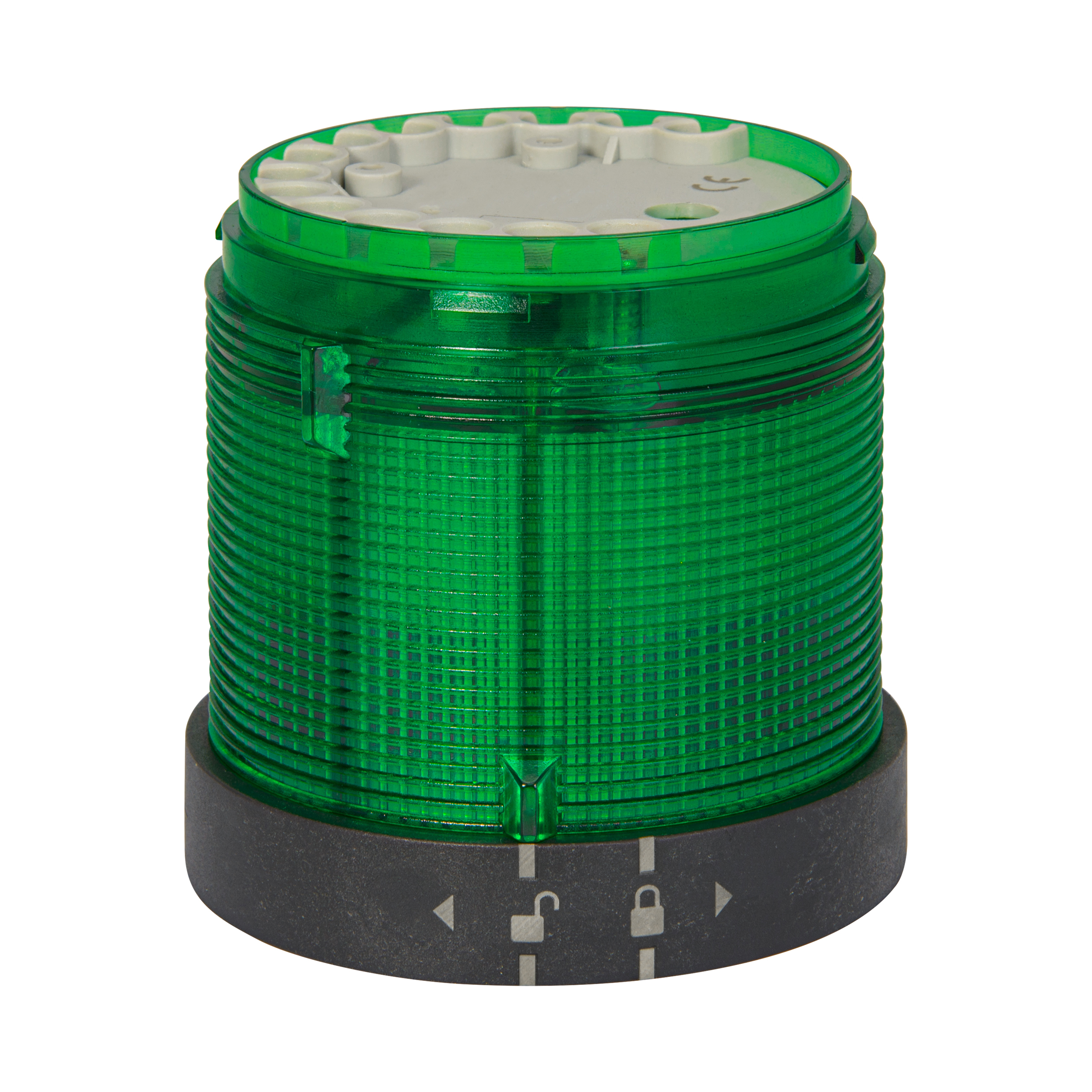 46-580.1H21 Illumination element, 24 V, Ø 75 mm x 75 mm, Panel mounting, 24 V AC/DC -20% / +10%
