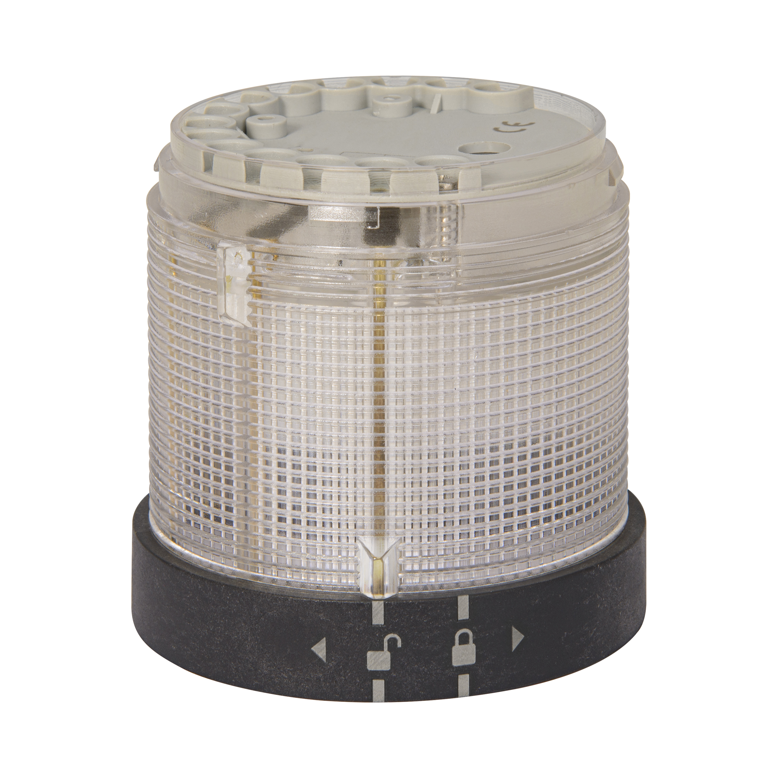 46-580.1K22 发光元件, 240 V, Ø 75 mm x 75 mm, 面板安装, 240 V AC -20% / +10%