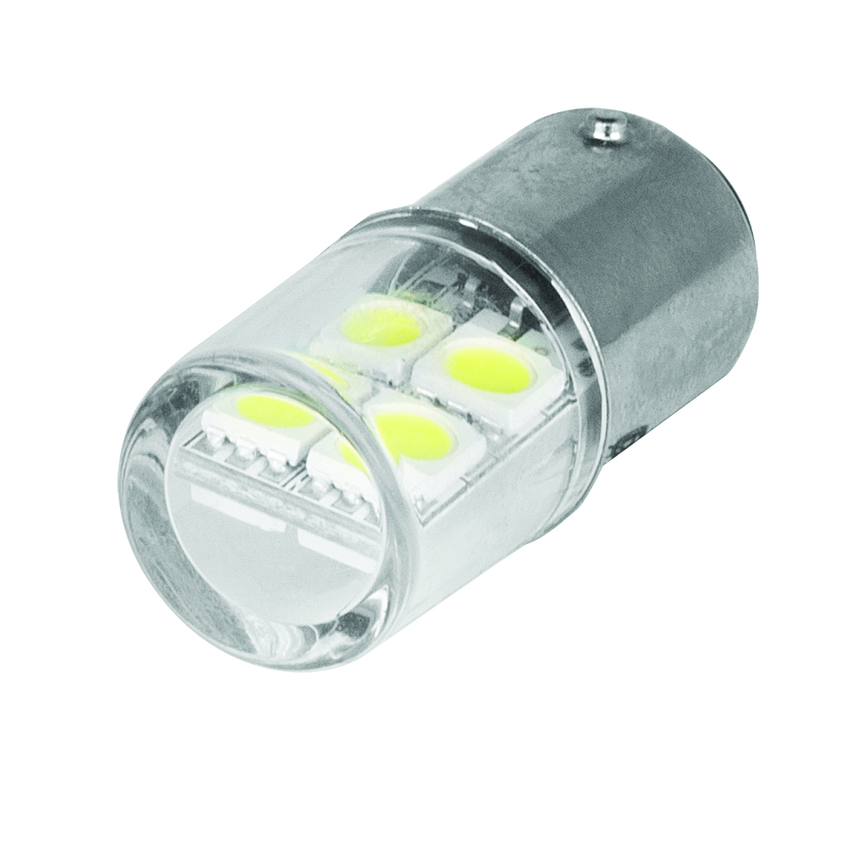 46-584.1921 LED 替换灯塔，BA15, Ø 15 mm x 38 mm, 24 V AC/DC -20% / +10%
