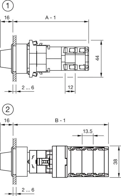 Dimension drawings