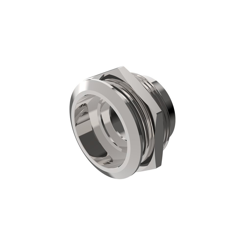 82-41xx.xxxx 操作器, Ø 16 mm, Ø 18 mm, 圆形, 平面的, 银色, 不锈钢, IP65，IP67